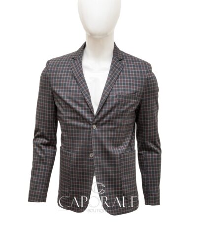 Giacca Made in italy Blu/marrone - Marrone, L