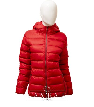 Giubbino donna Canadiens CY0193 rosso