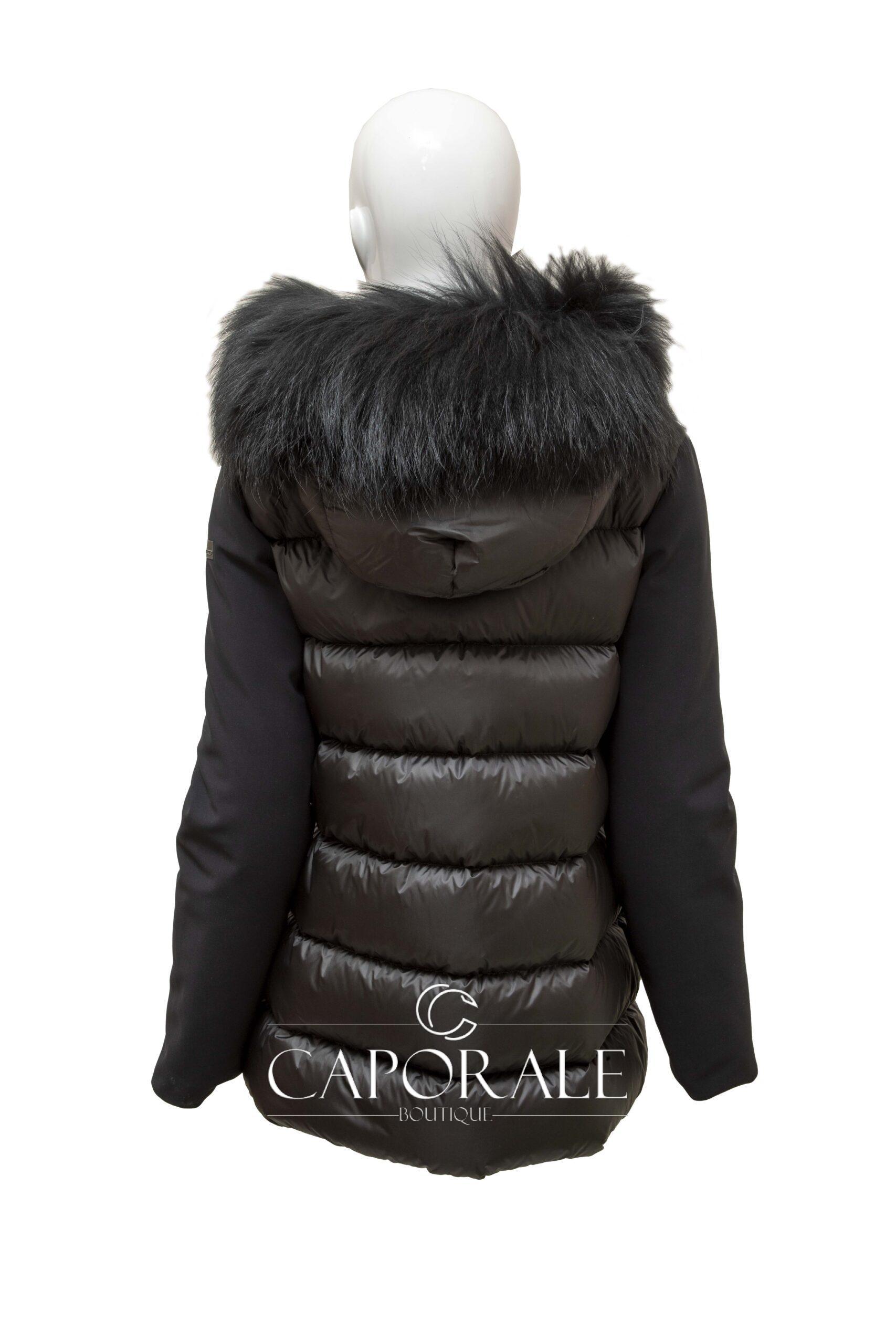 Giubbino donna RRD W19533FT nero/blu