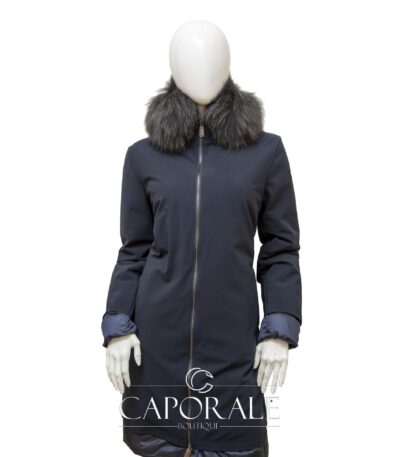 Giubbino donna RRD W19560FT blu/nero/verde