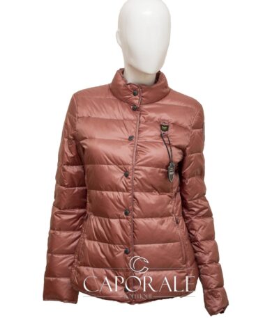 Piumino blauer 19WBLDC03248 005050 rosa/nero