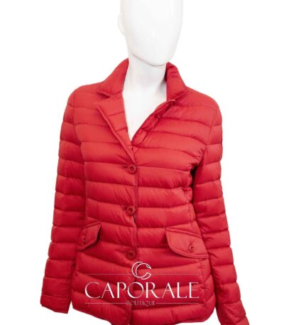 Piumino donna Four Streets F816 rosso