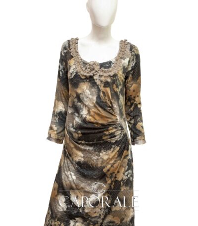 Abito donna Cannella 83597 fantasia fiori