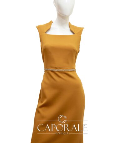 Abito donna Cannella 85511 ocra