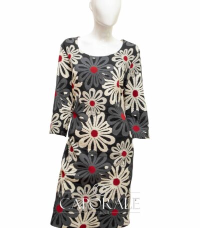 Abito donna Le Fate LF0902A fantasia fiori