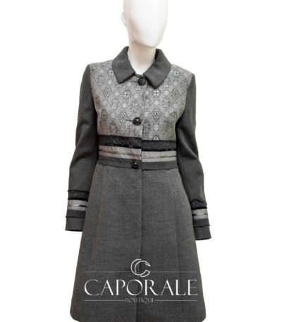 Cappotto donna Cannella 80765 grigio