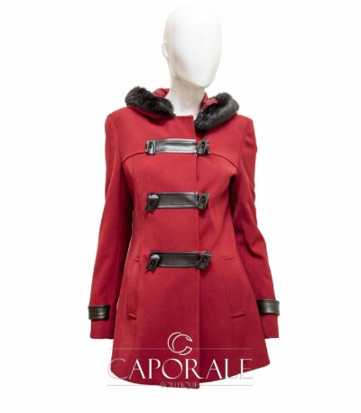 Cappotto donna Cannella 99320 bordeaux