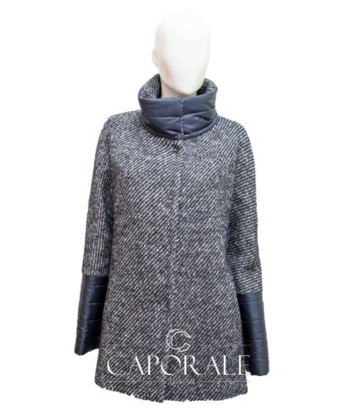 Cappotto donna Enrico Coveri M577 blu