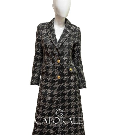Cappotto donna Roberto Cavalli FST508 nero