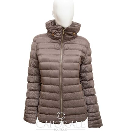 Giubbotto donna Made in Italy beige