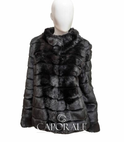 Pelliccia donna Riva Tricot Q960017 nero