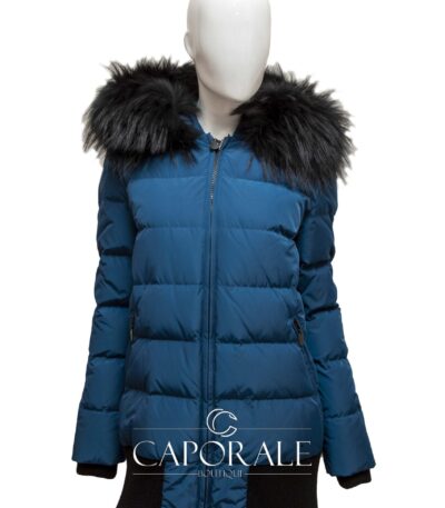 Piumino donna Bosideng F14W311 blu