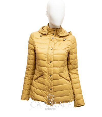 Piumino donna Four streets 15032 F810 senape