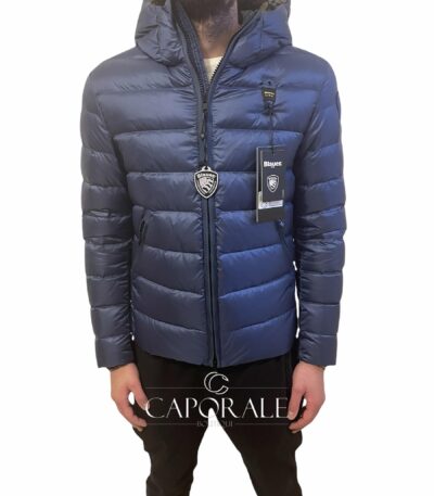 Piumino uomo Blauer 20WBLUC03096 005772 blu/nero