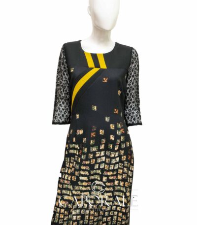 Vestito donna Adamantea A1275 nero