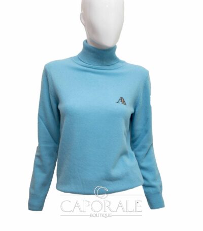 Dolcevita donna Aquascutum London celeste/ pesca