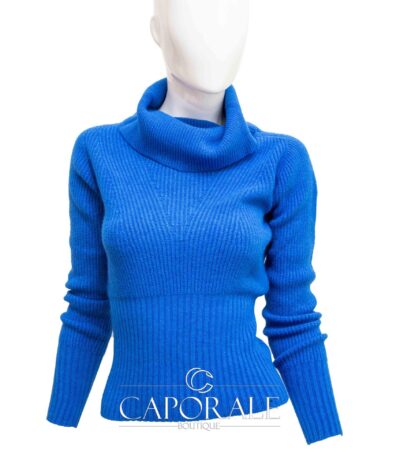 Maglione donna cashmere Blugayà blu