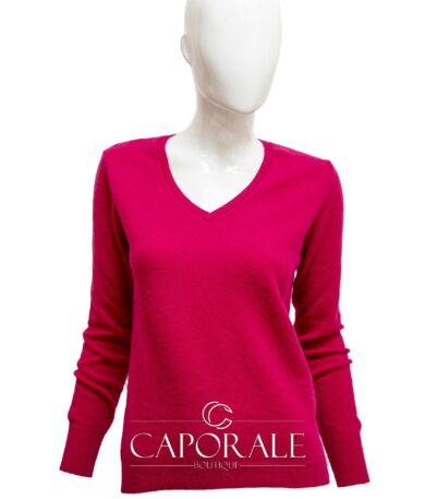 Maglione donna cashmer Repeat fucsia
