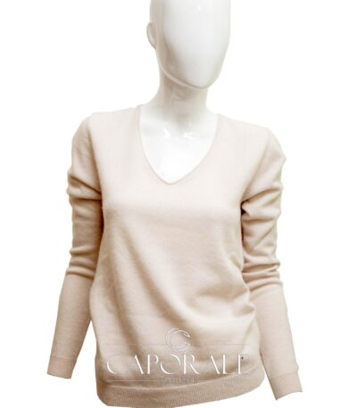 Maglione donna cashmere Repeat panna
