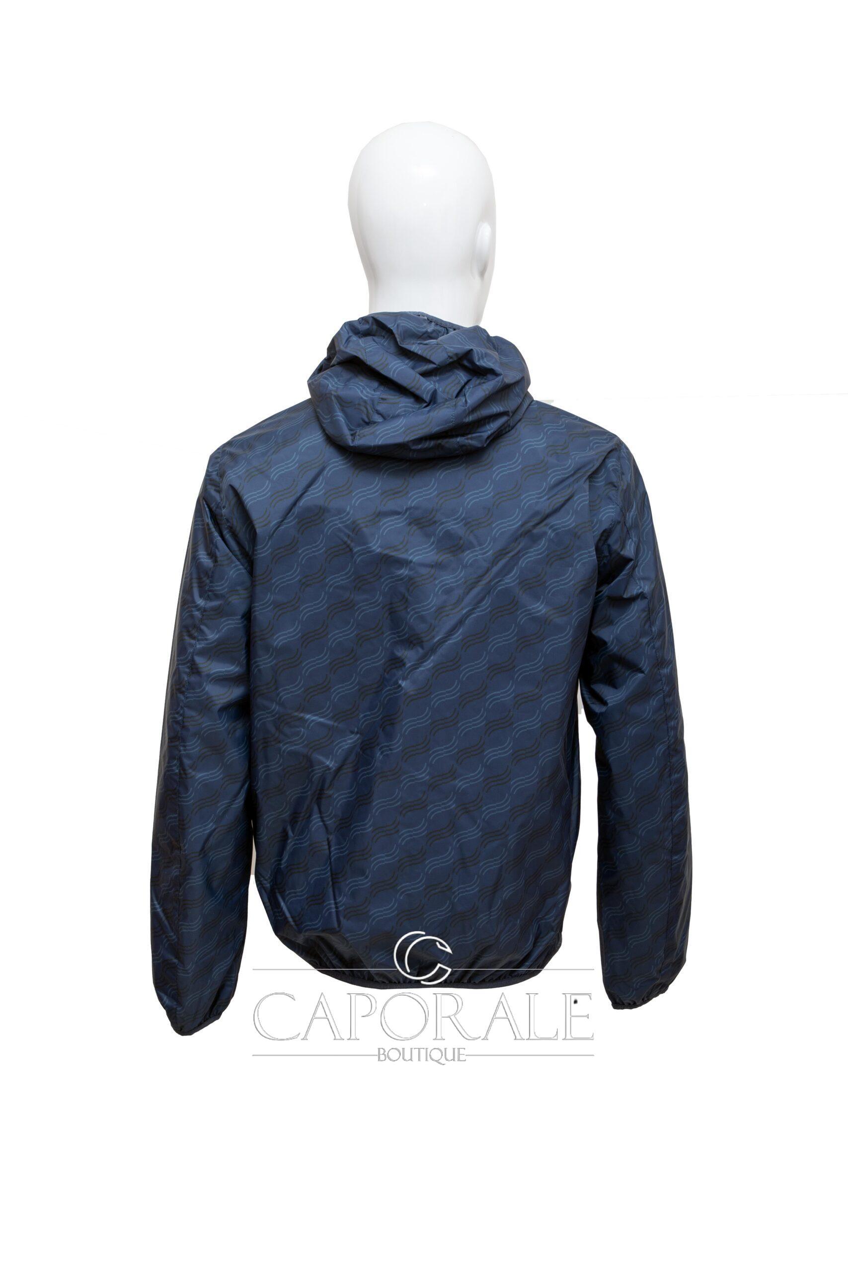 Giubbino AC36 BY PRADA San Francisco jacket blu/bianco