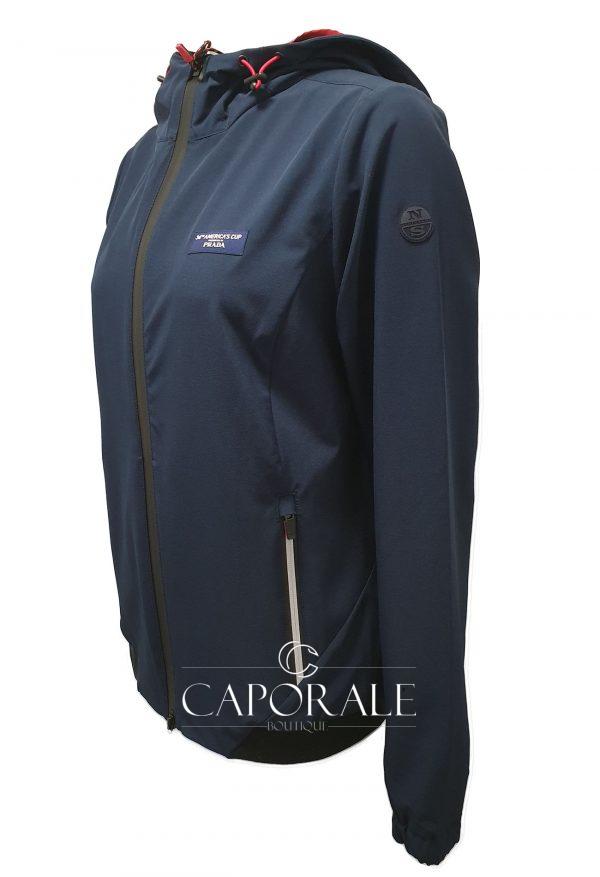 Giacca a vento donna AC36 BY PRADA Takapuna nero/blu