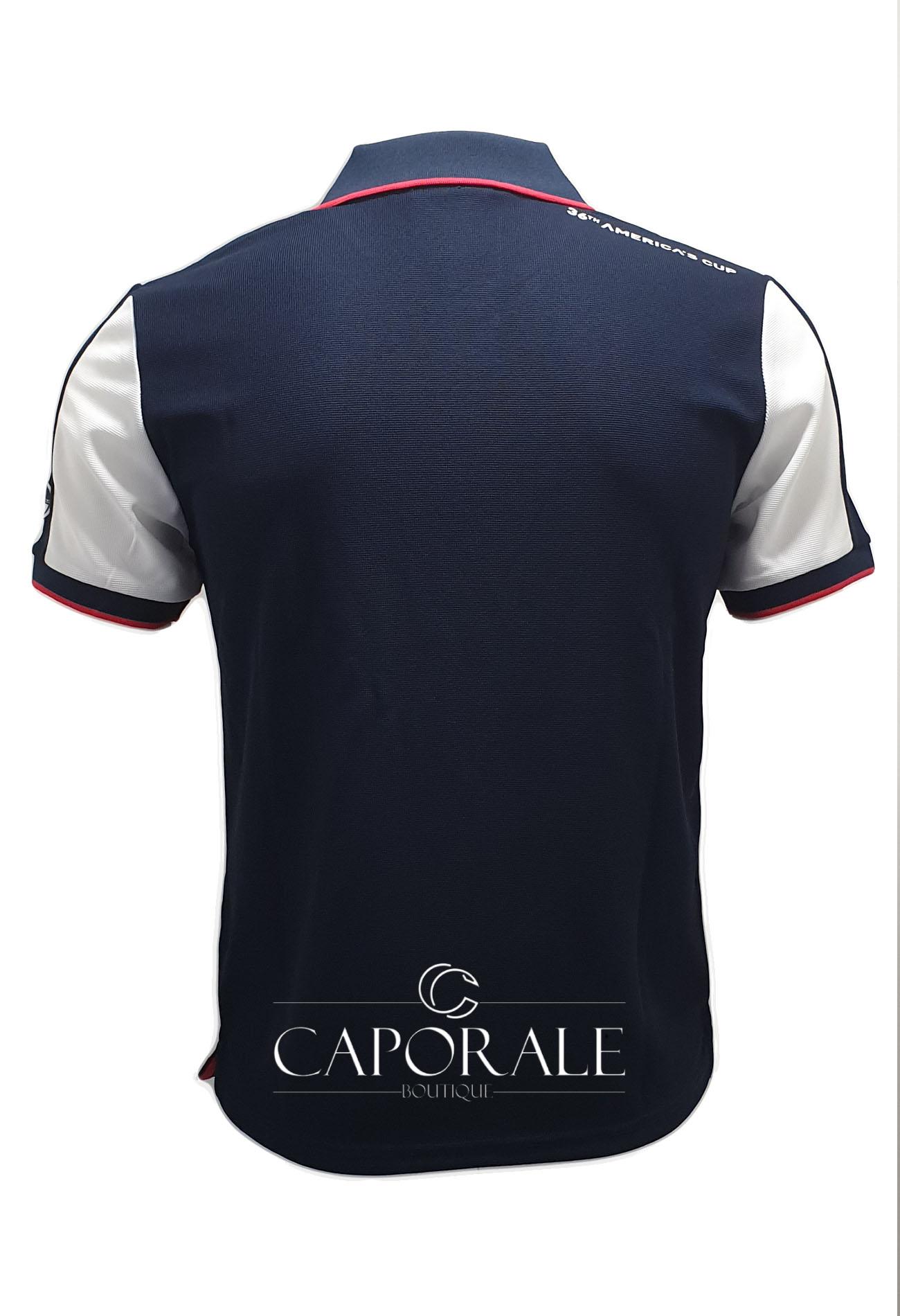 Polo uomo estiva AC36 BY PRADA Auckland blu