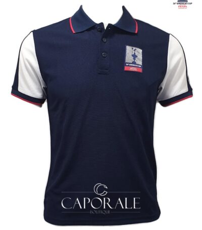 Polo uomo estiva AC36 BY PRADA Auckland blu