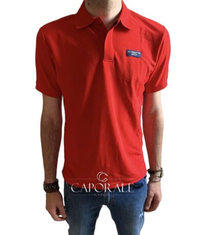 Polo uomo estiva AC36 BY PRADA Hovick rosso