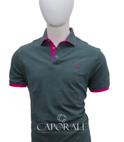 Polo uomo estiva Harmont & Blaine LRB055 verde