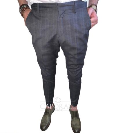 Giacca Uomo Daniele Alessandrini G102.S1351320111 Grigio Quadri