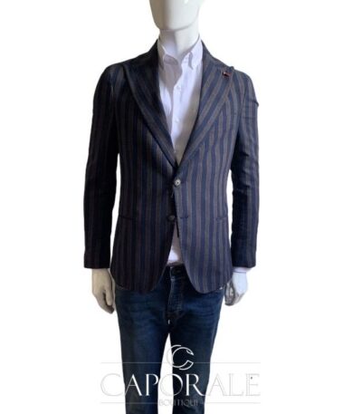 Giacca uomo Mulish blu fantasia GKS801R