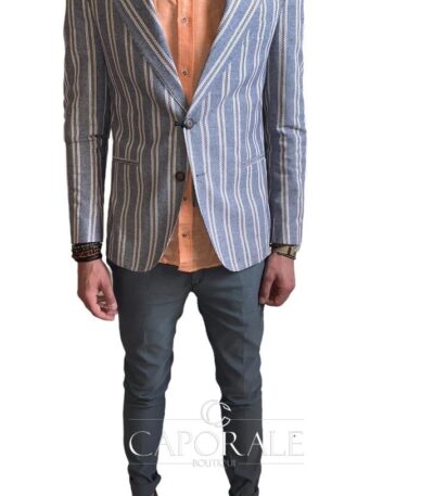 Giacca Uomo Mulish Iveco Fang GKS801R A Righe