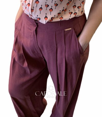 Pantalone Donna Vicomoro Malva