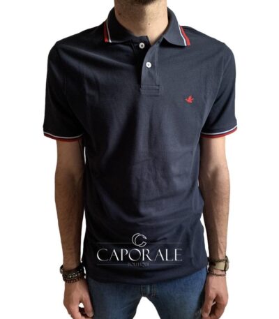 Polo Uomo Brooksfield Blu