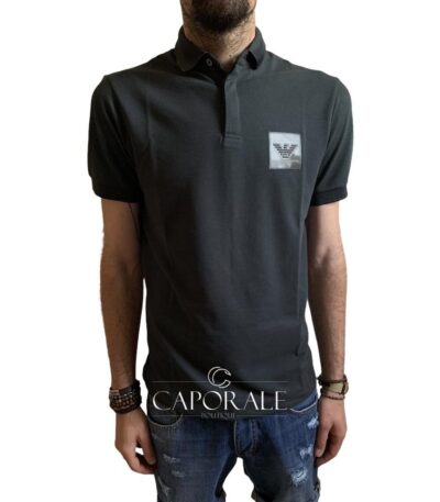 Polo Uomo Just Cavalli Blu/Bianco S03GC0150