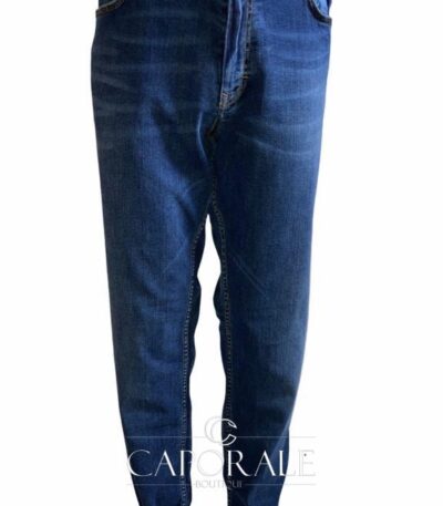 Polo Uomo Velablu Blu Notte 100% cotone Filo di Scozia