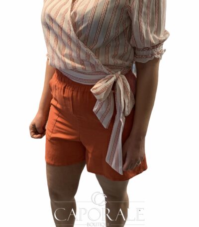 Shorts Donna Vicomoro Arancione