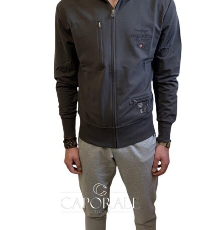 Pants Aeronautica Militare Back Pocket Grigio