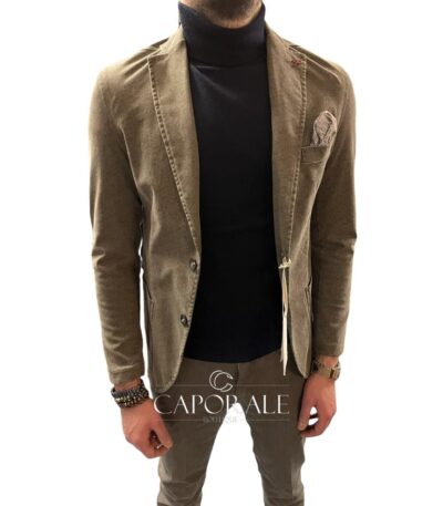 Giacca Uomo Pzone PZG96280 Fango