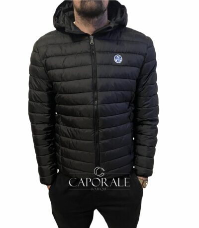 Piumino North Sails 602933 Nero