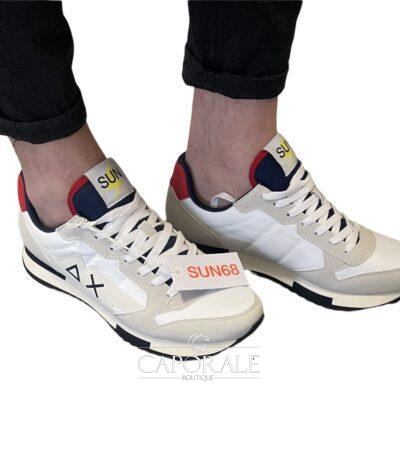 Sneakers Uomo Sun68 Z32118 Bianco