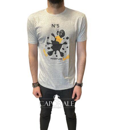 T-Shirt Uomo F.Y.F. Bianco/Nero/Grigio