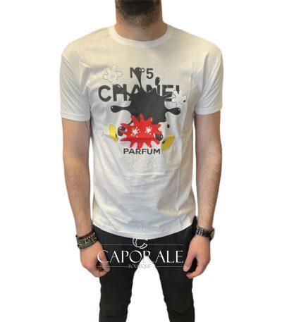 T-Shirt Uomo F.Y.F. Bianco/Nero/Grigio