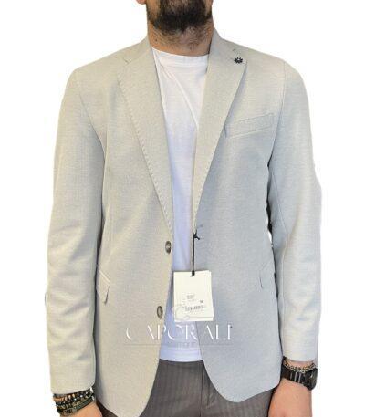 Giacca Uomo Made In Italy GKS900 Grigio Perla