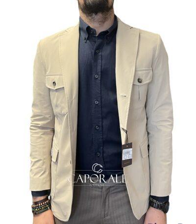 Giacca Uomo Scarano Sartoria Beige