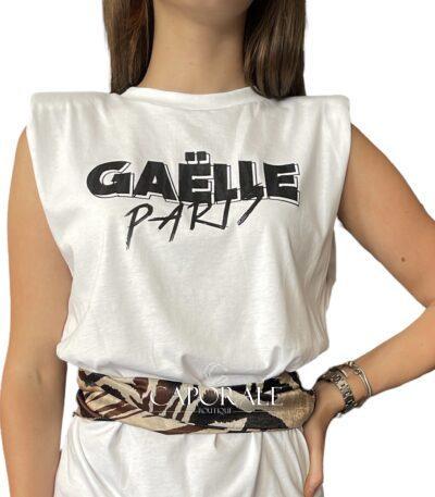 T-Shirt Donna Gaelle Bianca GBD9027