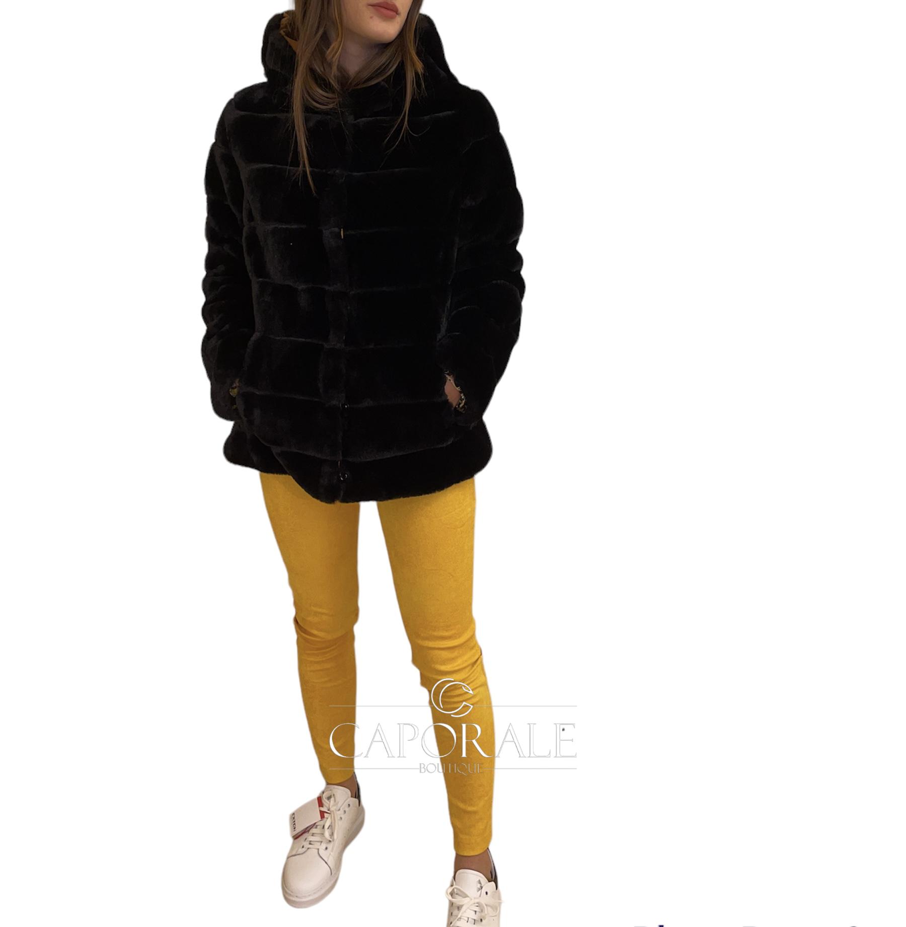 Pelliccia Reversibile Nylon V360005