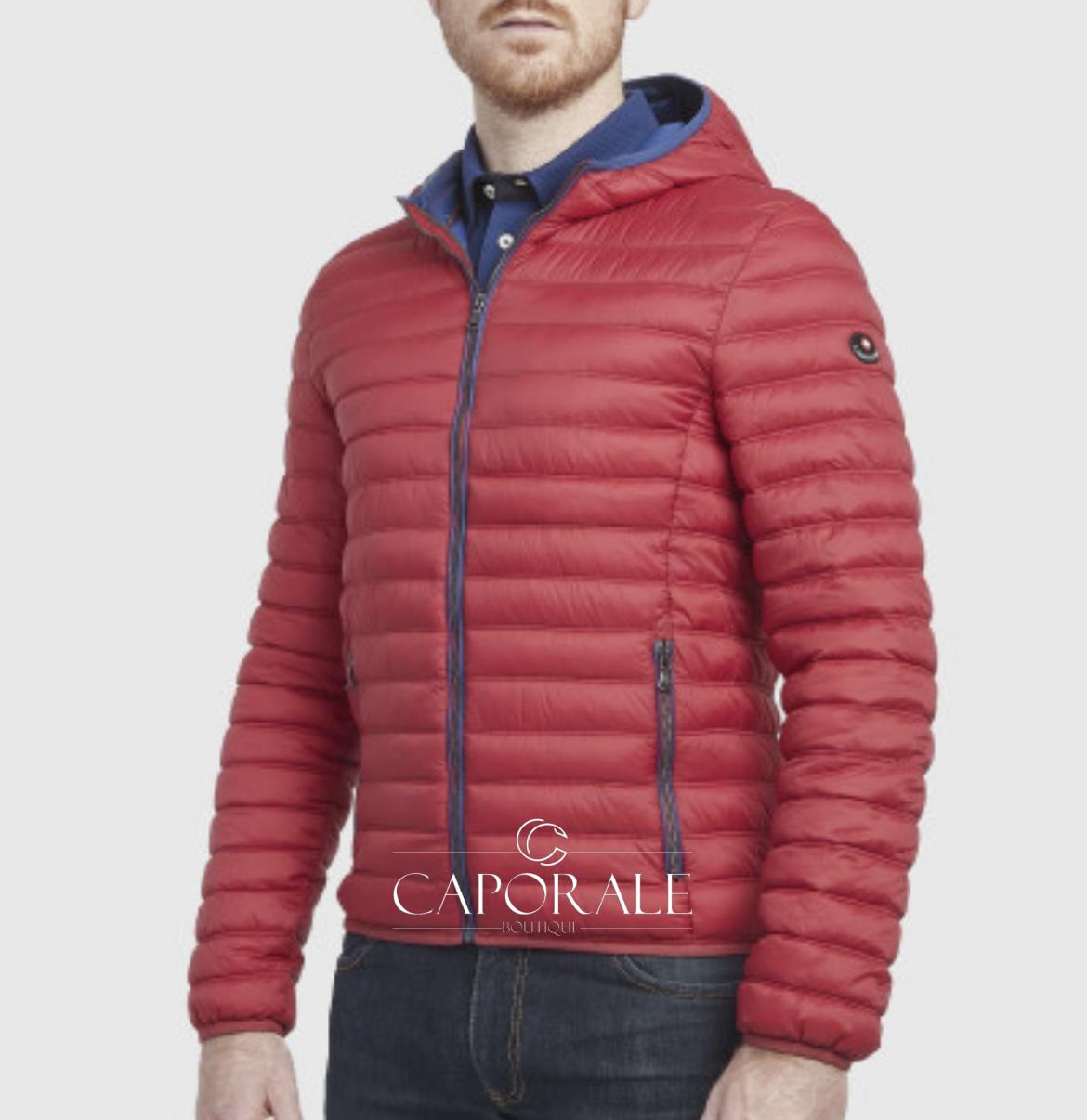Piumino Canadiens axel impact blu/rosso