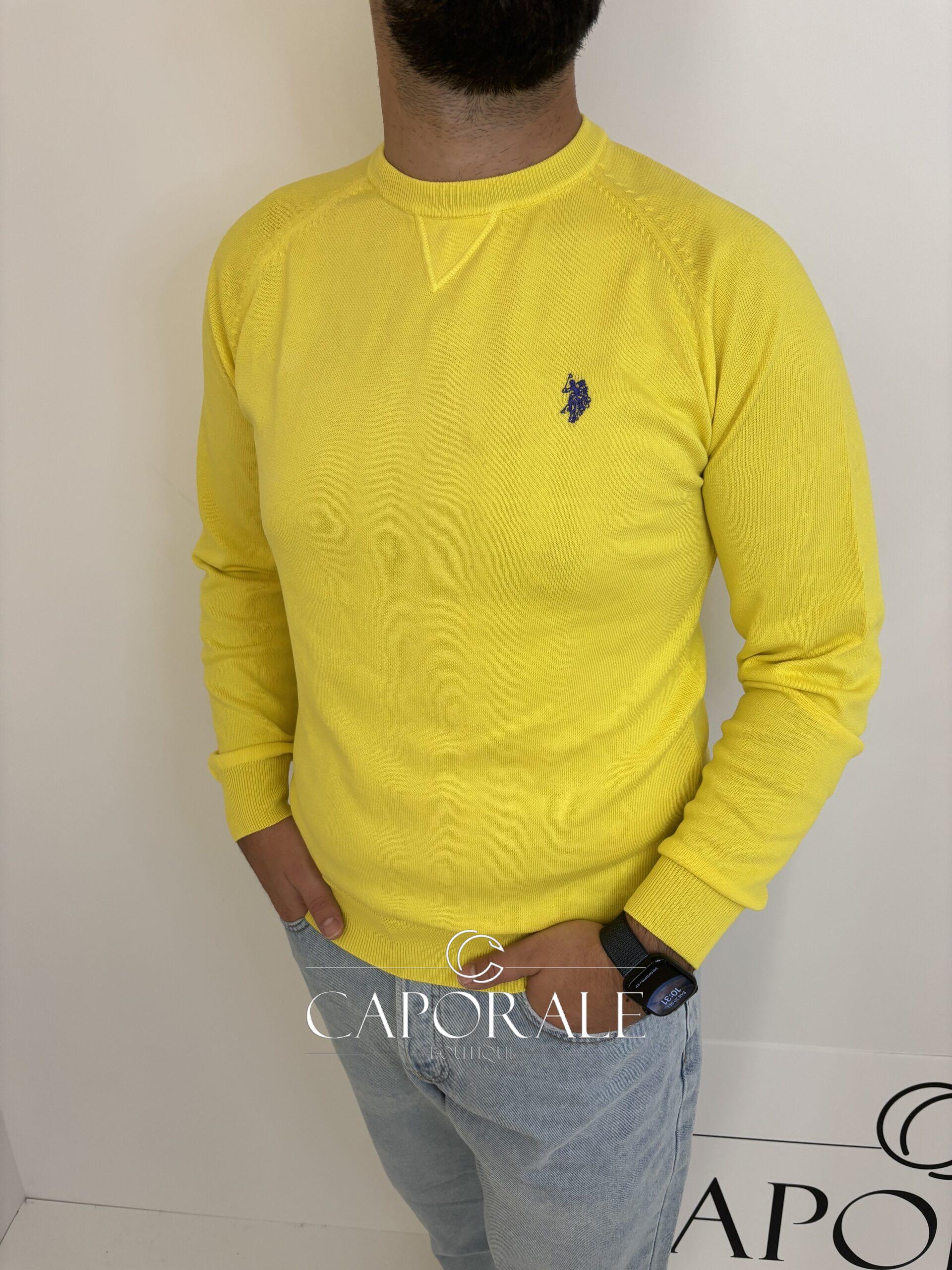 Maglia uomo U.S. POLO ASSN. in filo a manica lunga