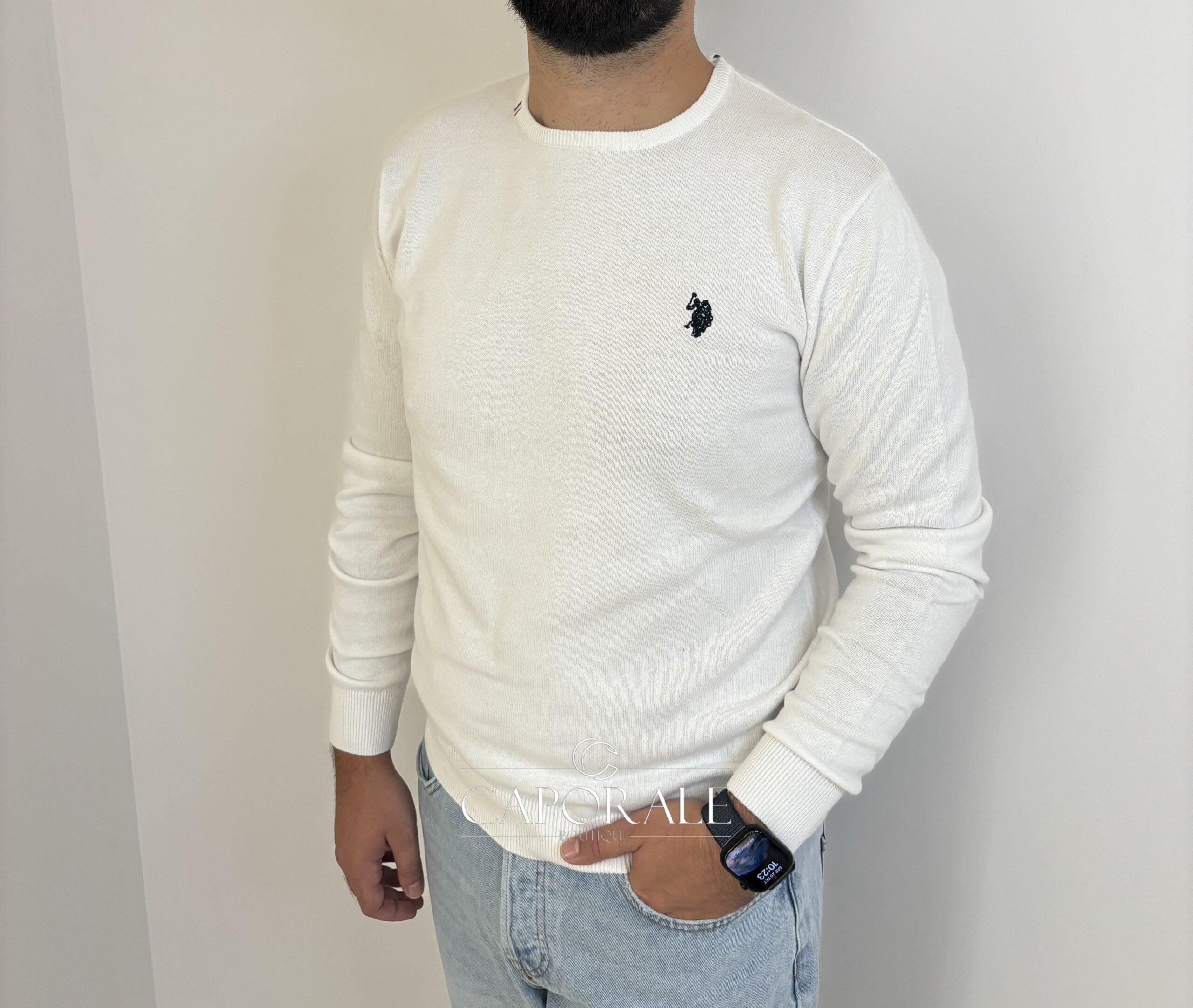 Maglia uomo U.S. POLO ASSN. in filo a manica lunga